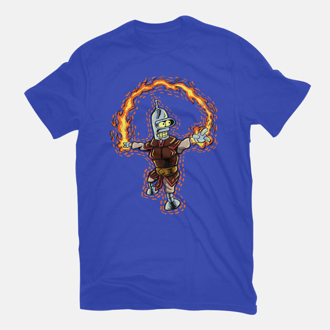 Fire Bender-Womens-Basic-Tee-nickzzarto