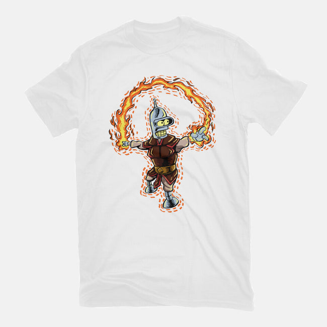 Fire Bender-Womens-Basic-Tee-nickzzarto