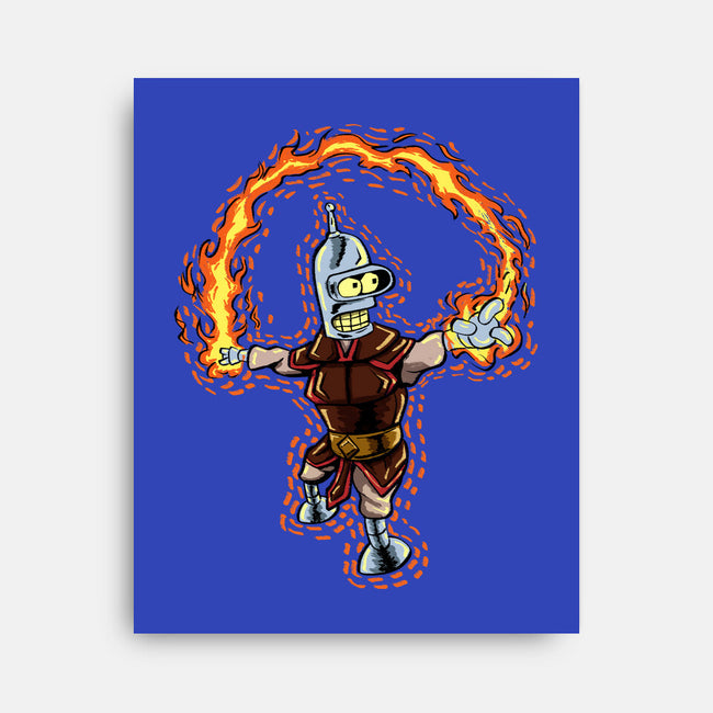 Fire Bender-None-Stretched-Canvas-nickzzarto