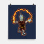 Fire Bender-None-Matte-Poster-nickzzarto