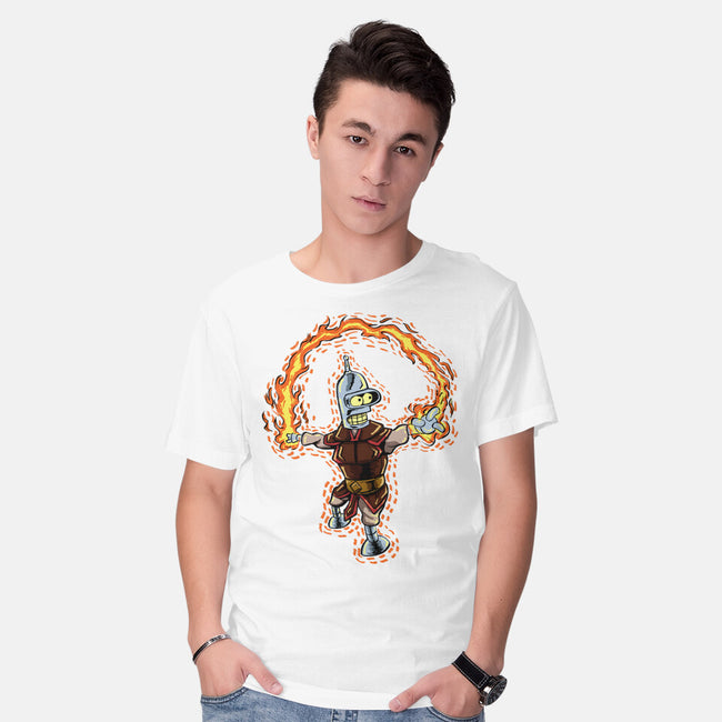 Fire Bender-Mens-Basic-Tee-nickzzarto