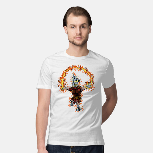 Fire Bender-Mens-Premium-Tee-nickzzarto