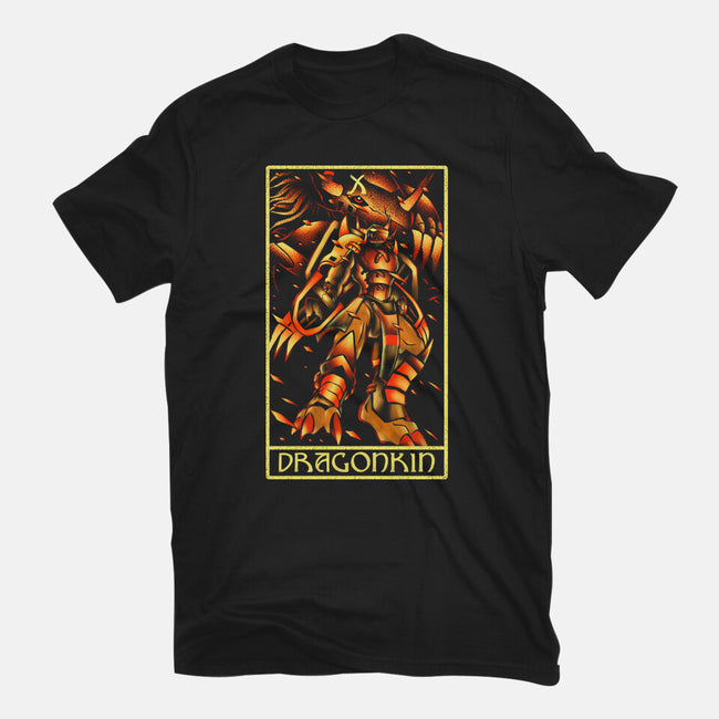 Dragonkin Tarot-Womens-Fitted-Tee-naomori