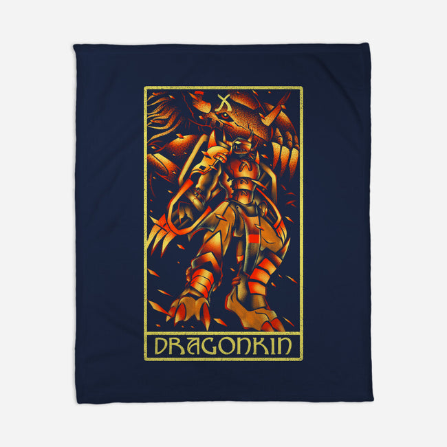 Dragonkin Tarot-None-Fleece-Blanket-naomori