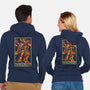 Dragonkin Tarot-Unisex-Zip-Up-Sweatshirt-naomori