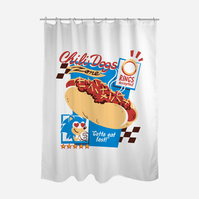 Chili Dogs Zone-None-Polyester-Shower Curtain-estudiofitas