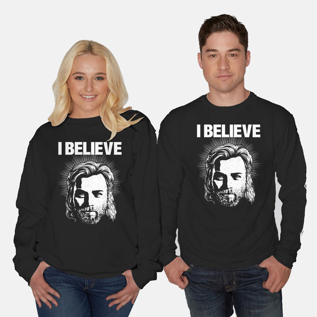 Jedi Christ-Unisex-Crew Neck-Sweatshirt-CappO