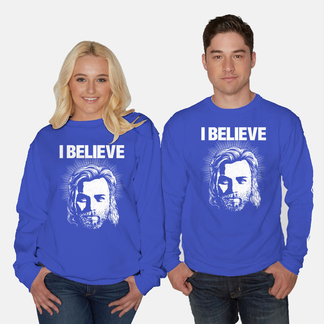 Jedi Christ-Unisex-Crew Neck-Sweatshirt-CappO
