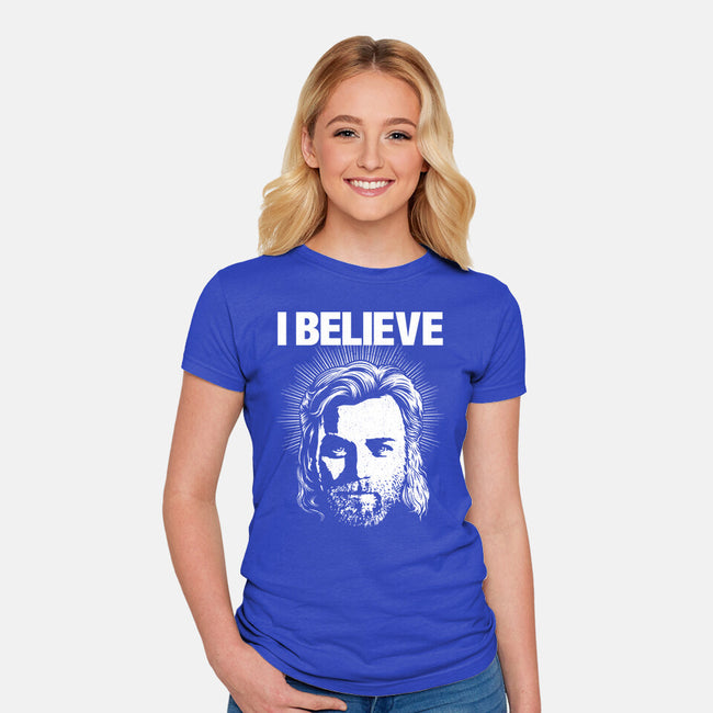 Jedi Christ-Womens-Fitted-Tee-CappO