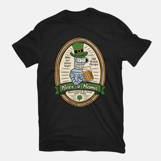 Beer-o-rama-Womens-Fitted-Tee-Melonseta