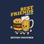 Best Foodie Friends Forever-Unisex-Crew Neck-Sweatshirt-Melonseta