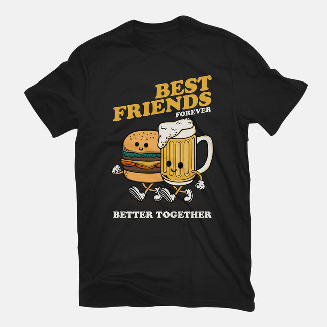 Best Foodie Friends Forever-Mens-Heavyweight-Tee-Melonseta