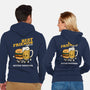 Best Foodie Friends Forever-Unisex-Zip-Up-Sweatshirt-Melonseta