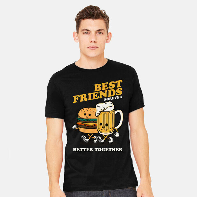 Best Foodie Friends Forever-Mens-Heavyweight-Tee-Melonseta