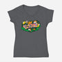 Bloom Spring-Womens-V-Neck-Tee-krisren28