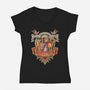 Beskar Brew-Womens-V-Neck-Tee-P1yu5h