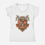 Beskar Brew-Womens-V-Neck-Tee-P1yu5h