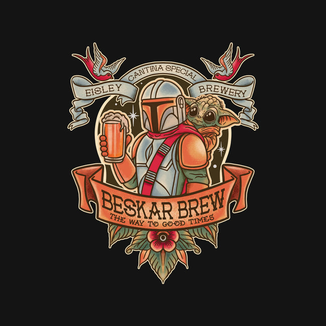 Beskar Brew-Unisex-Crew Neck-Sweatshirt-P1yu5h
