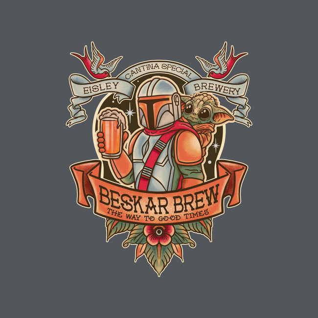 Beskar Brew-Unisex-Crew Neck-Sweatshirt-P1yu5h