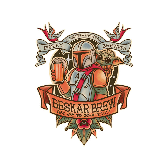 Beskar Brew-Unisex-Crew Neck-Sweatshirt-P1yu5h