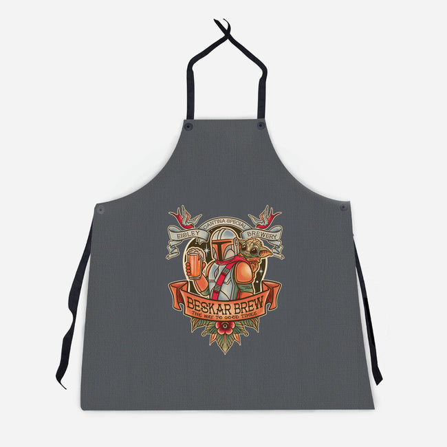 Beskar Brew-Unisex-Kitchen-Apron-P1yu5h