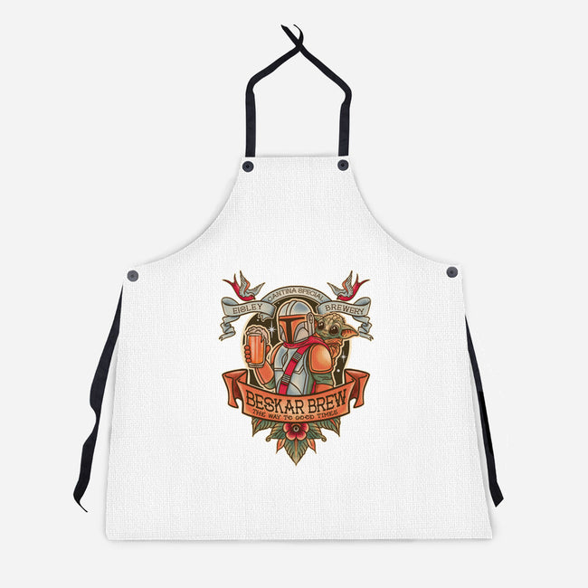 Beskar Brew-Unisex-Kitchen-Apron-P1yu5h