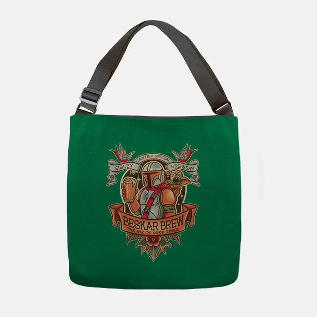 Beskar Brew-None-Adjustable Tote-Bag-P1yu5h