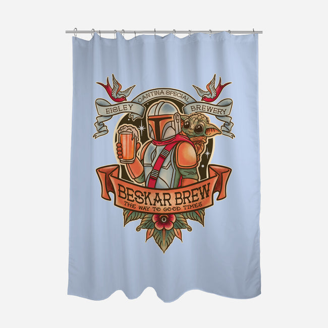 Beskar Brew-None-Polyester-Shower Curtain-P1yu5h