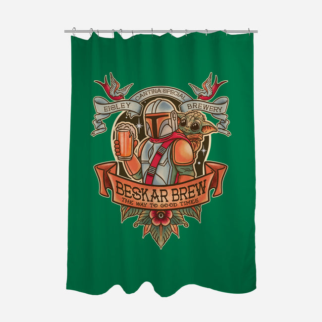 Beskar Brew-None-Polyester-Shower Curtain-P1yu5h