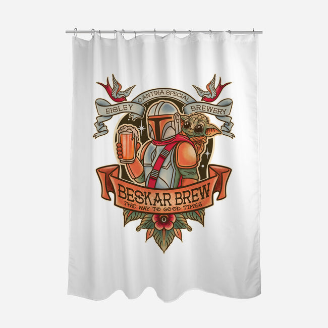 Beskar Brew-None-Polyester-Shower Curtain-P1yu5h