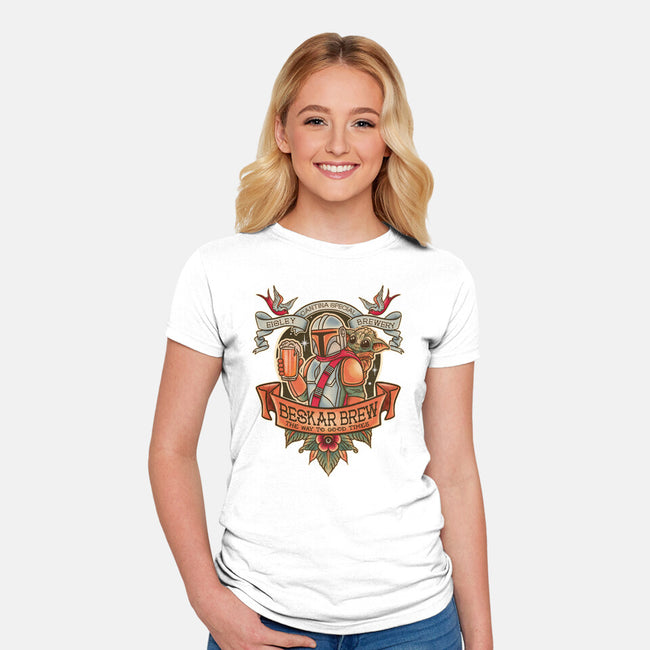 Beskar Brew-Womens-Fitted-Tee-P1yu5h