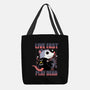 Live Fast Play Dead-None-Basic Tote-Bag-Tri haryadi