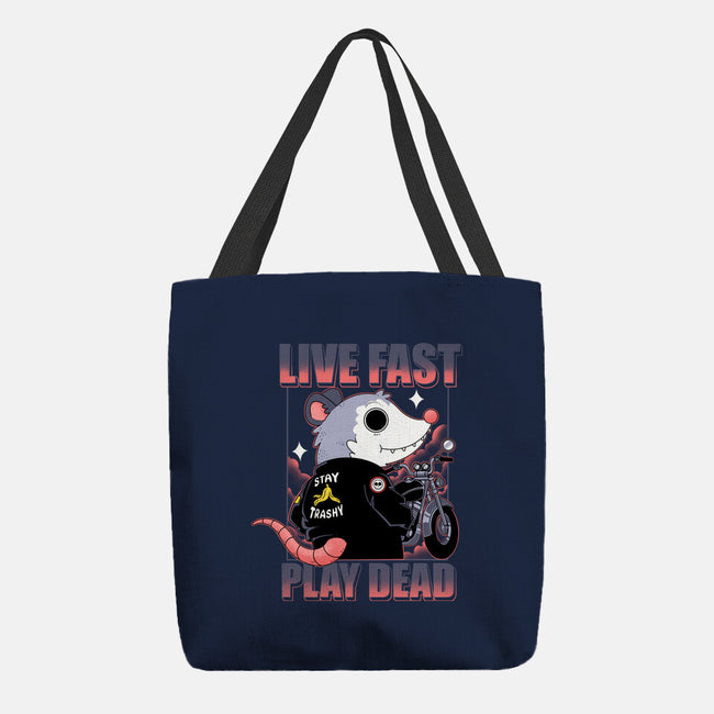 Live Fast Play Dead-None-Basic Tote-Bag-Tri haryadi