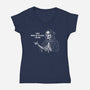 You Son Of A Lich-Womens-V-Neck-Tee-Aarons Art Room