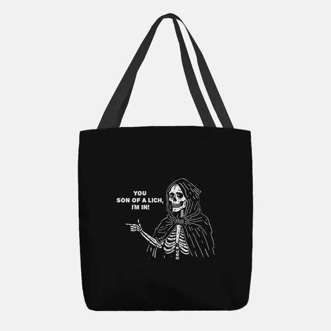 You Son Of A Lich-None-Basic Tote-Bag-Aarons Art Room