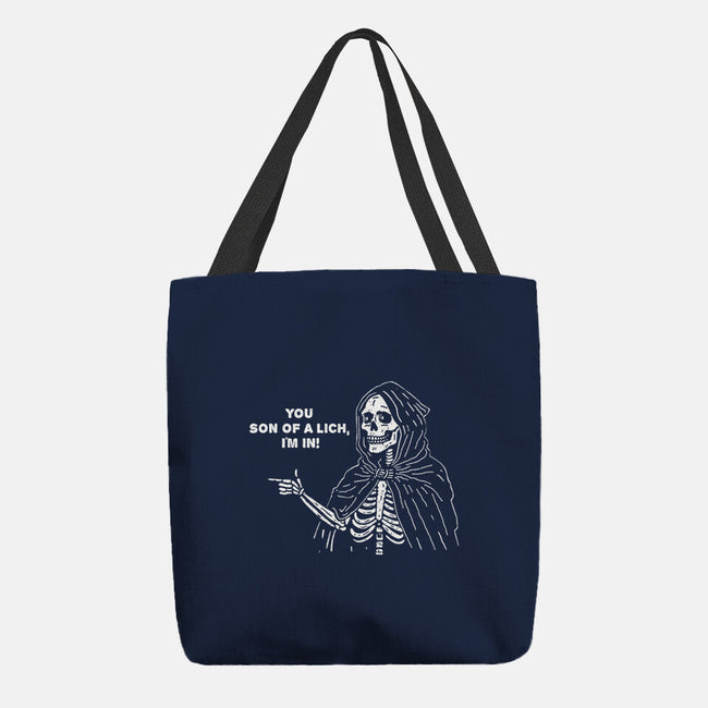 You Son Of A Lich-None-Basic Tote-Bag-Aarons Art Room