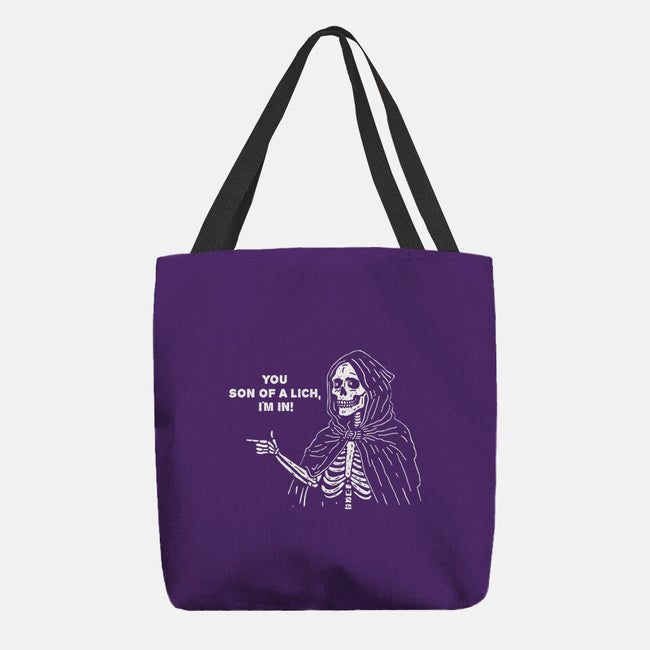 You Son Of A Lich-None-Basic Tote-Bag-Aarons Art Room