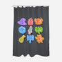 RPG Candy-None-Polyester-Shower Curtain-Aarons Art Room