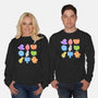 RPG Candy-Unisex-Crew Neck-Sweatshirt-Aarons Art Room