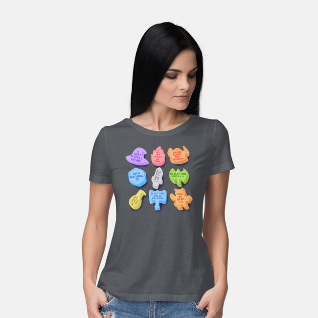 RPG Candy-Womens-Basic-Tee-Aarons Art Room