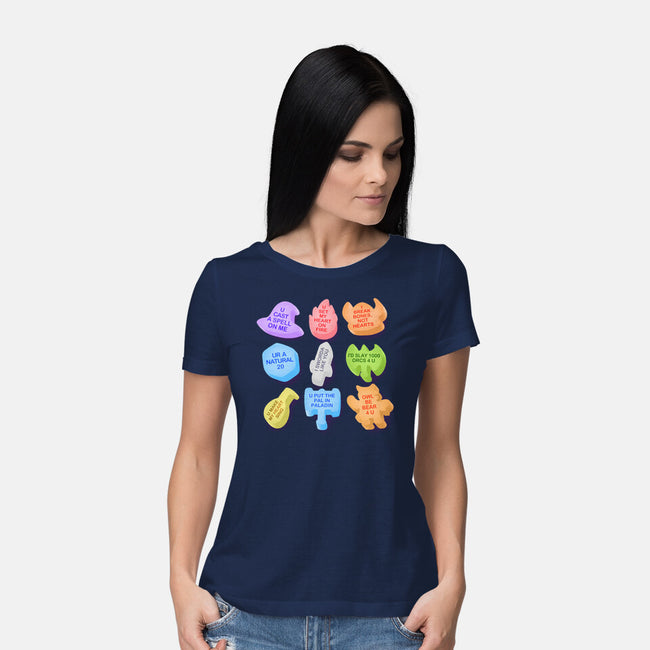 RPG Candy-Womens-Basic-Tee-Aarons Art Room