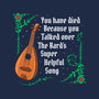 Talking Over The Bard-None-Adjustable Tote-Bag-Aarons Art Room
