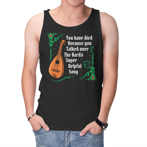 Talking Over The Bard