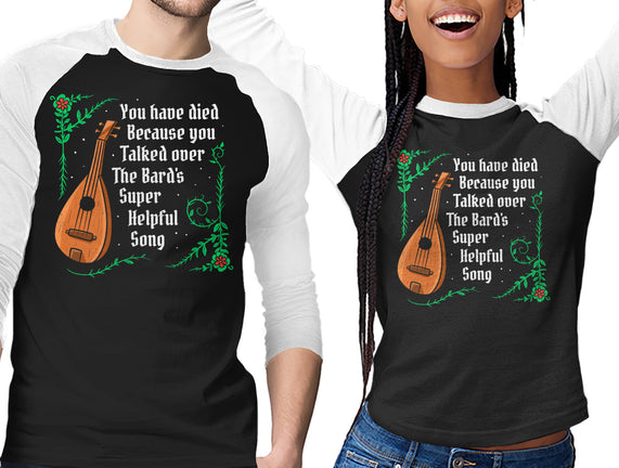 Talking Over The Bard