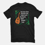 Talking Over The Bard-Womens-Fitted-Tee-Aarons Art Room