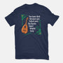 Talking Over The Bard-Womens-Fitted-Tee-Aarons Art Room