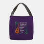 Talking Over The Bard-None-Adjustable Tote-Bag-Aarons Art Room