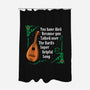 Talking Over The Bard-None-Polyester-Shower Curtain-Aarons Art Room