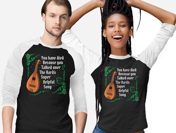 Talking Over The Bard