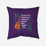 Talking Over The Bard-None-Removable Cover w Insert-Throw Pillow-Aarons Art Room